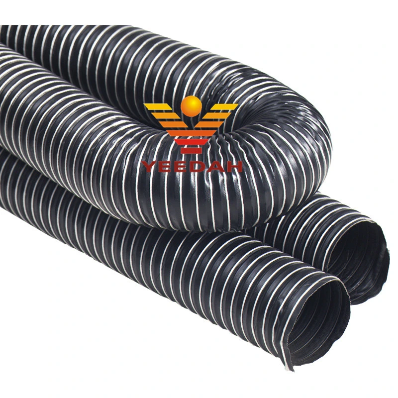 Guangdong Air Duct Flame Retardant Neoprene Flexible Fire Hose DN38mm