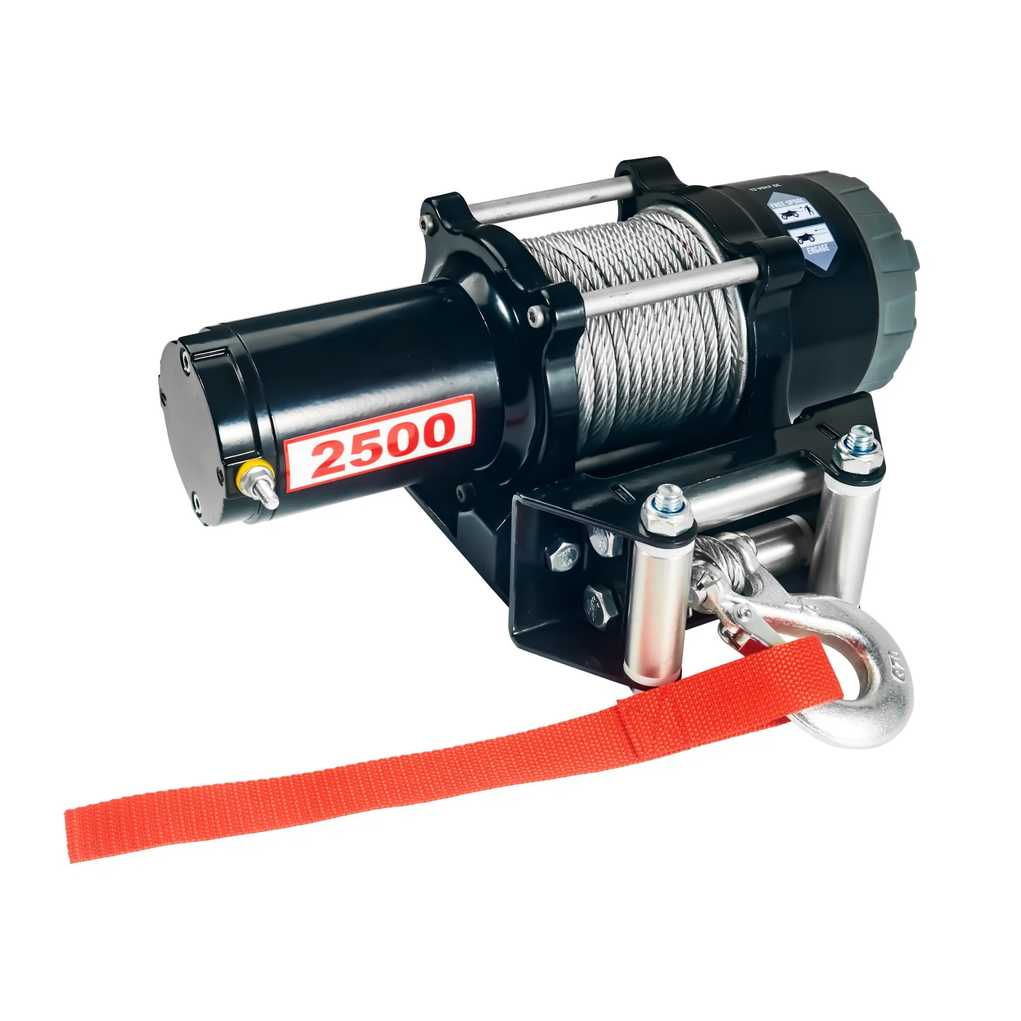 Customized Professional 12V Multi Function Winch 4500lbs