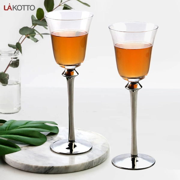 Rectangular with Handle Lakotto Ice Cream Double Wall Glass Cup Good Price