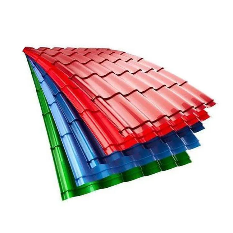 Prime Quality Corrugated Roofing Iron PPGI PPGL Sheet Corrugated Galvanized Steel Foot Tile Roof Sheet