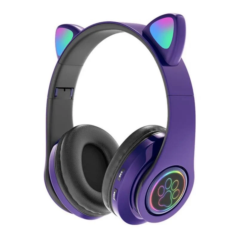 Hot Sale P47 Headphones Bt 5.0 Wireless Bluetooth Earphones Girls The Best Mobile Game Cat Ear Headphones