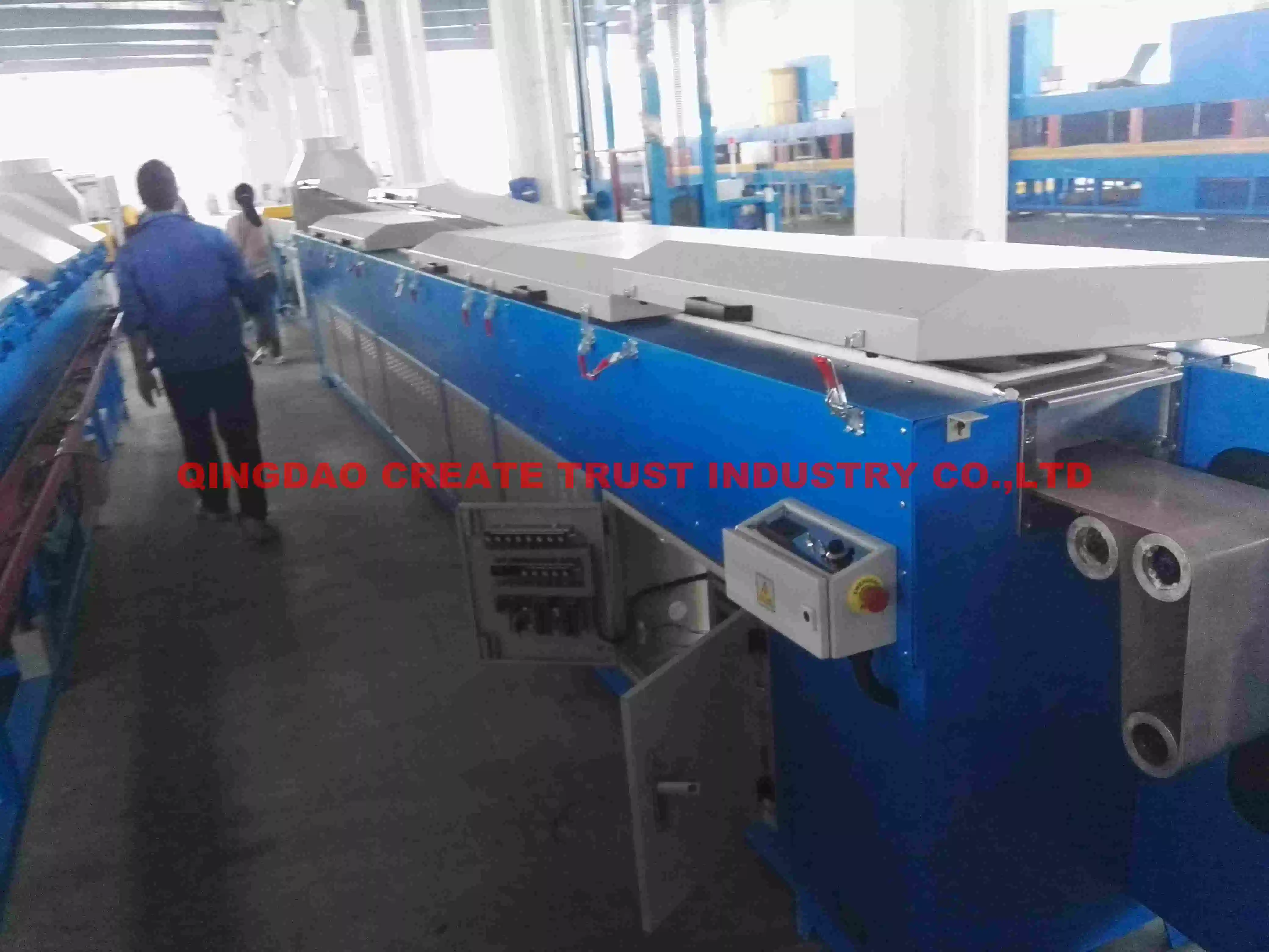 High Technical Microwave EPDM/SBR/NBR/Silicone Rubber Extruder Machine with Vulcanization Tunnel (CE/ISO9001)