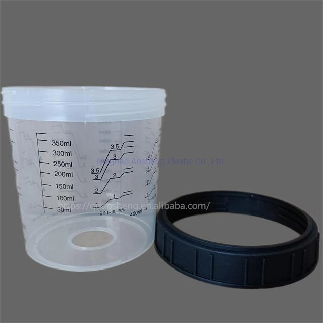 Good Price Hot Selling Plastic Mixing Cups for Spray Gun 400ml