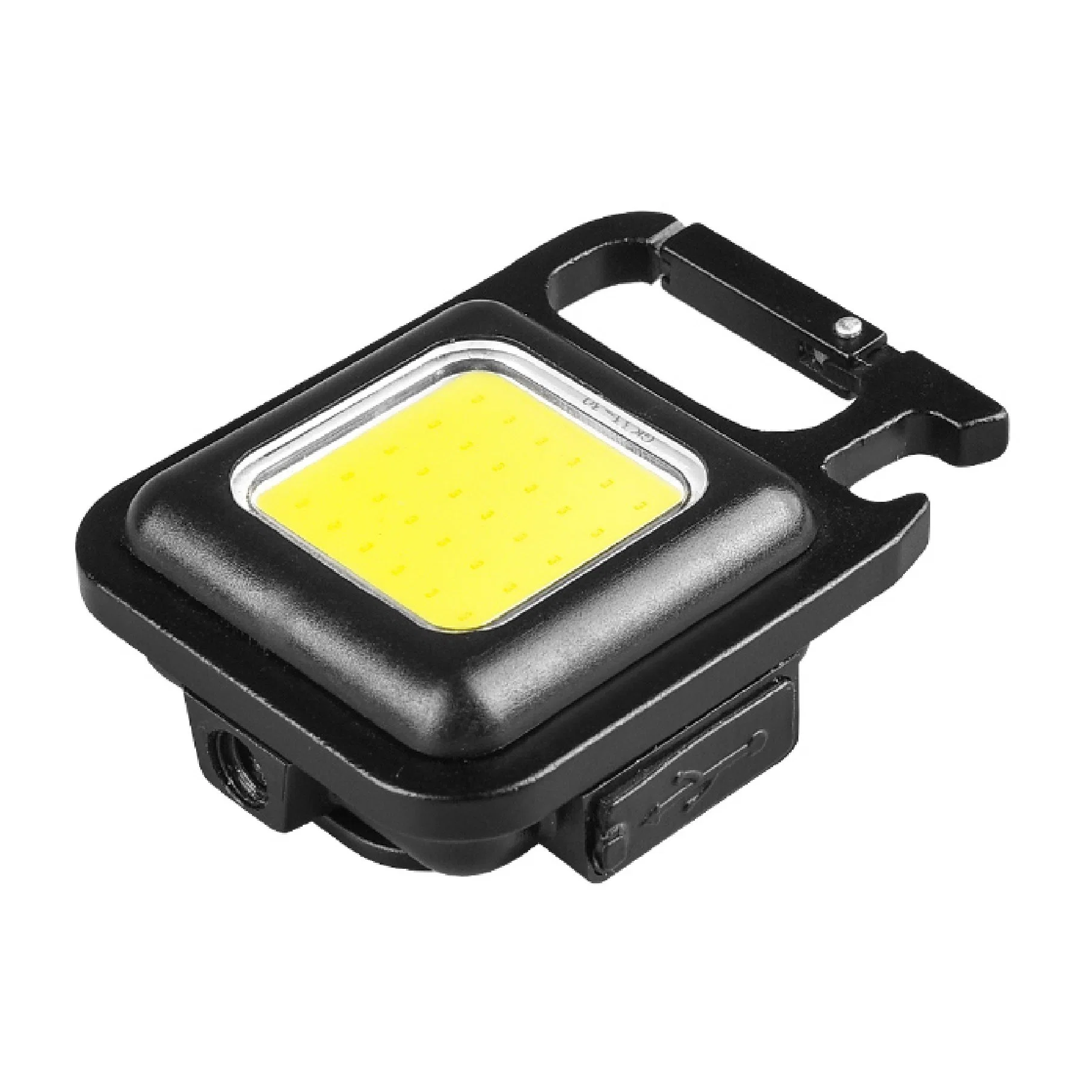 Lanterna recarregável LED USB mini portátil de 3 modos de luz brilhante Luz de trabalho luzes de iluminação de bolso pequenas luzes de campismo luz da porta-chaves