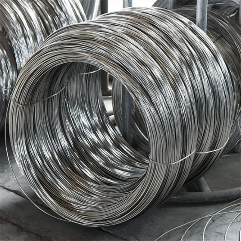 Alto Límite Elástico de 1,8 mm de 1,9 mm de calibre 26 Cable de hierro galvanizado Alambre de acero de la primavera