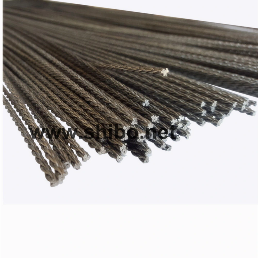 Filamento de tungsteno trenzado/Tungsten Wire con hebras