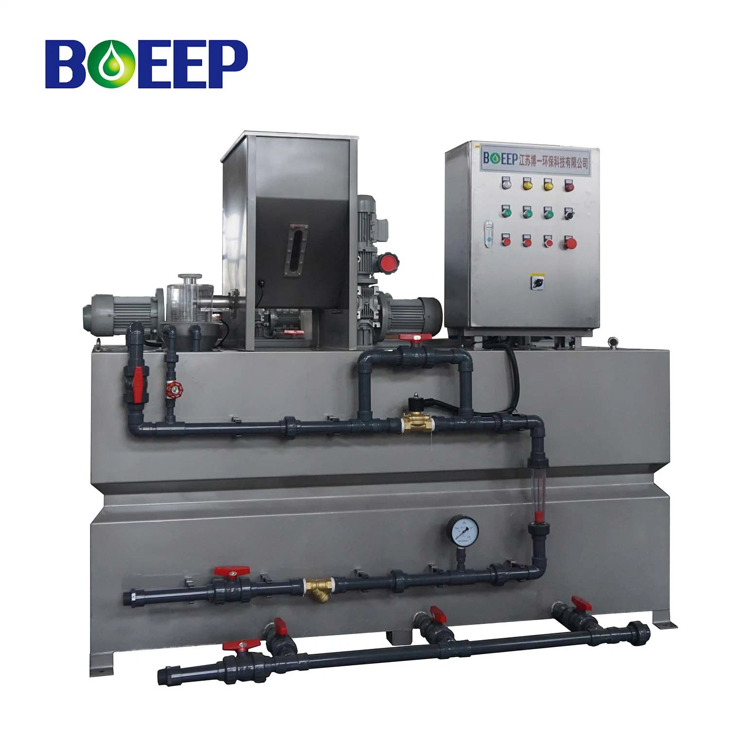 Coagulation in Wastewater Treatment Automatic Polymer Dosing System