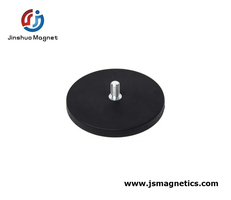 Rubber Coated Neodymium Pot Magnets Rubber Covered Magnet Mounting