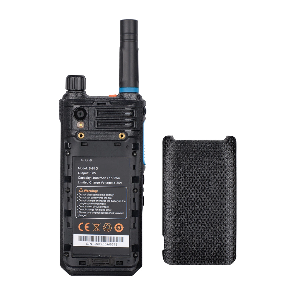 Android 4G Poc Two Way Radio Waterproof GPS GSM Portable Walkie Talkies Inrico S200