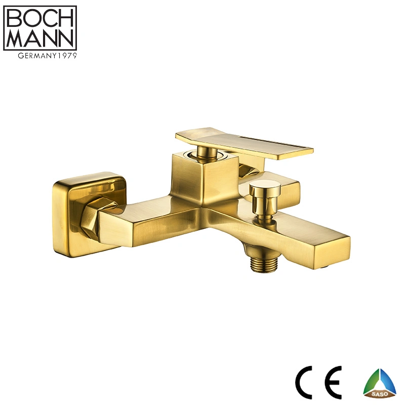 2021 Year New Design Patent Brass Square Shape Bathroom Water Mixer