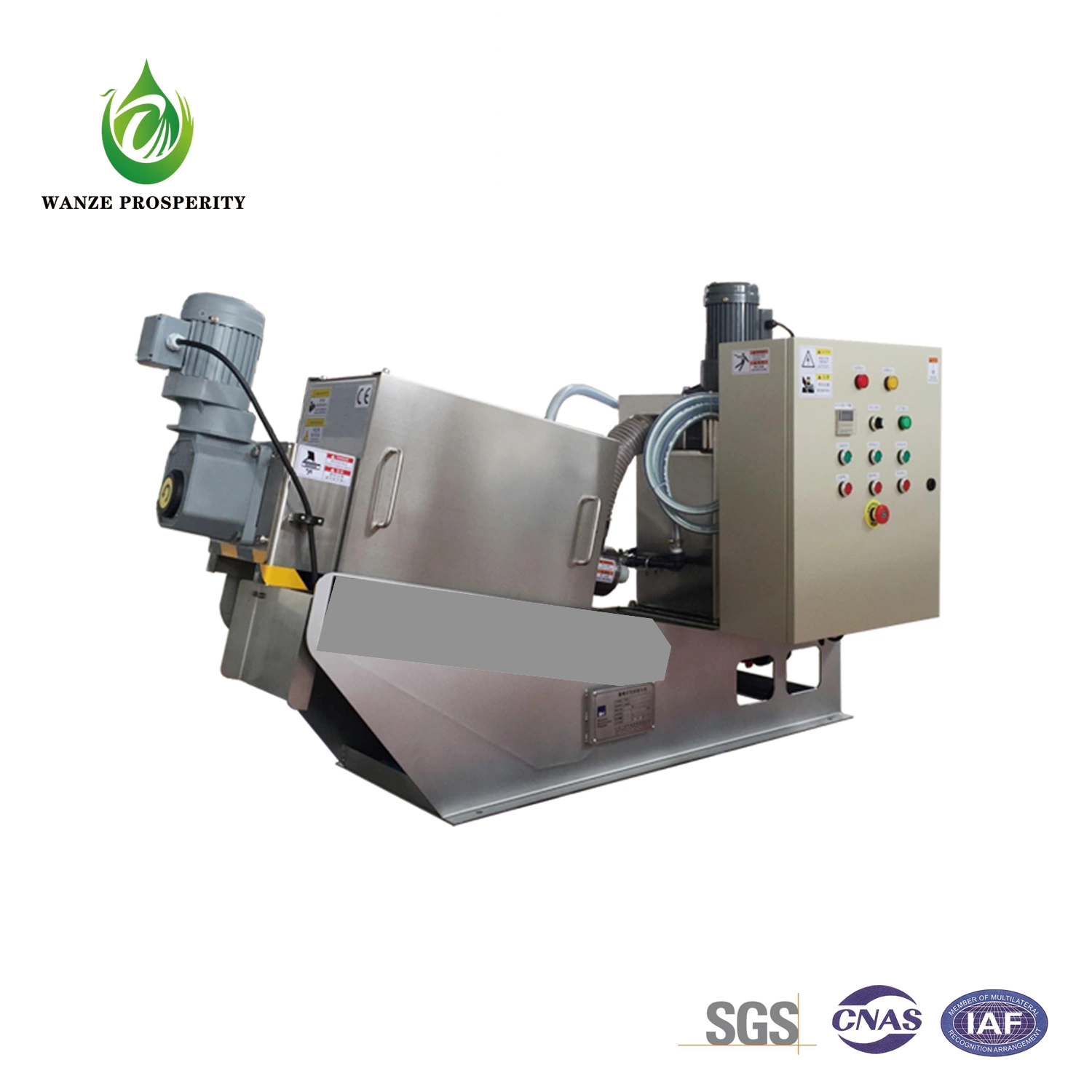 Fully Automatic Spiral Stacked Sludge Dewatering Machine for Livestock Farms and Slaughterhouses