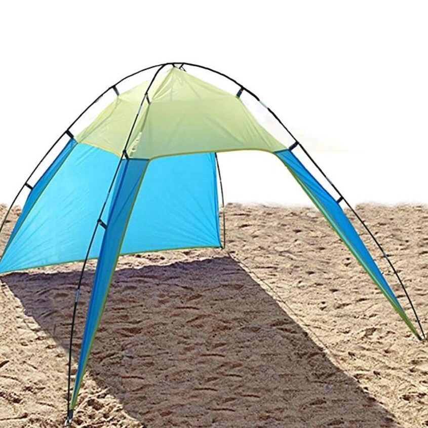 Leichte Tragbare Sonnenschirm Zelt Strand Vordach Outdoor Camping Angeln Picknick UV Zelt Wbb15146