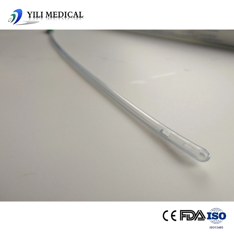 Medical Supply PVC Foley Catheter Insertion Coude Tip or Curved Tip