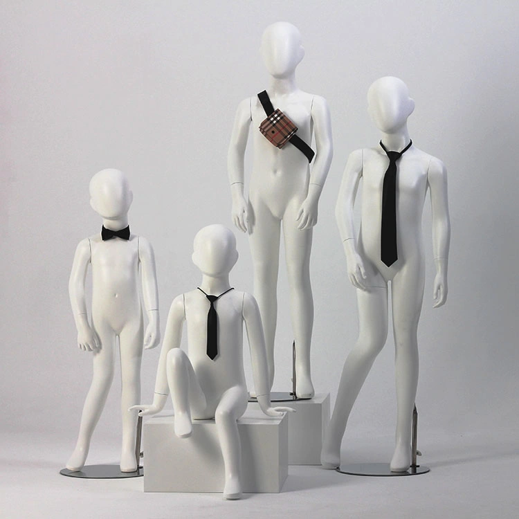 Wholesale Full Body Egg Head Child Mannequin Teenage Stand Kids Mannequin