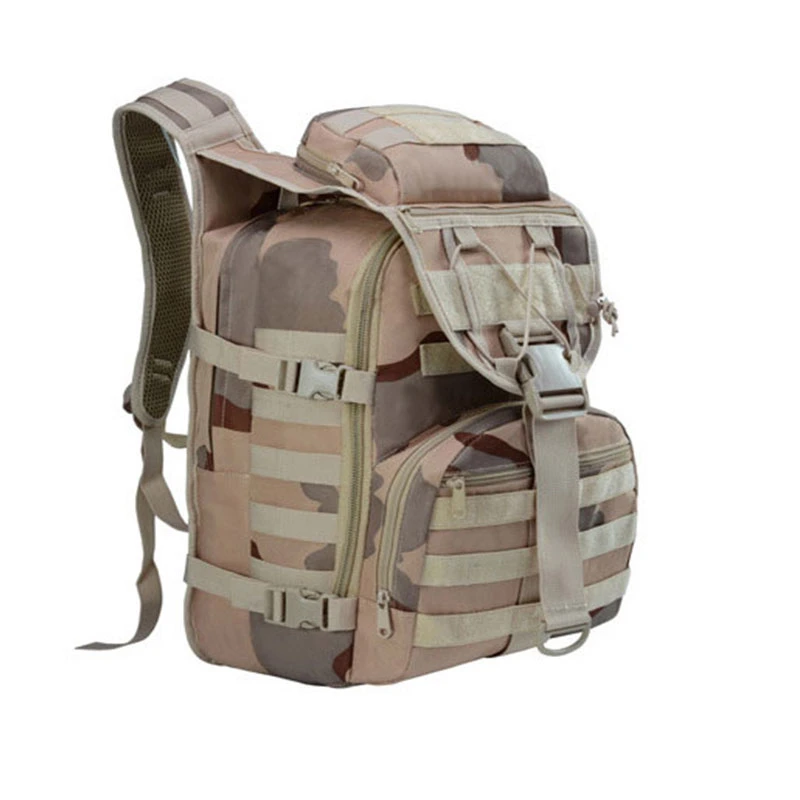 Hot Sale Militar Combat Multicolor Mochila táctica ajustable personalizada Militar Mochila Moda Equipo táctico