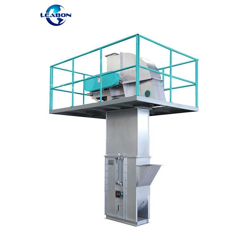 CE Approved Vertical Type Bucket Elevator Wood/Feed Pellet Transporting Machine Price