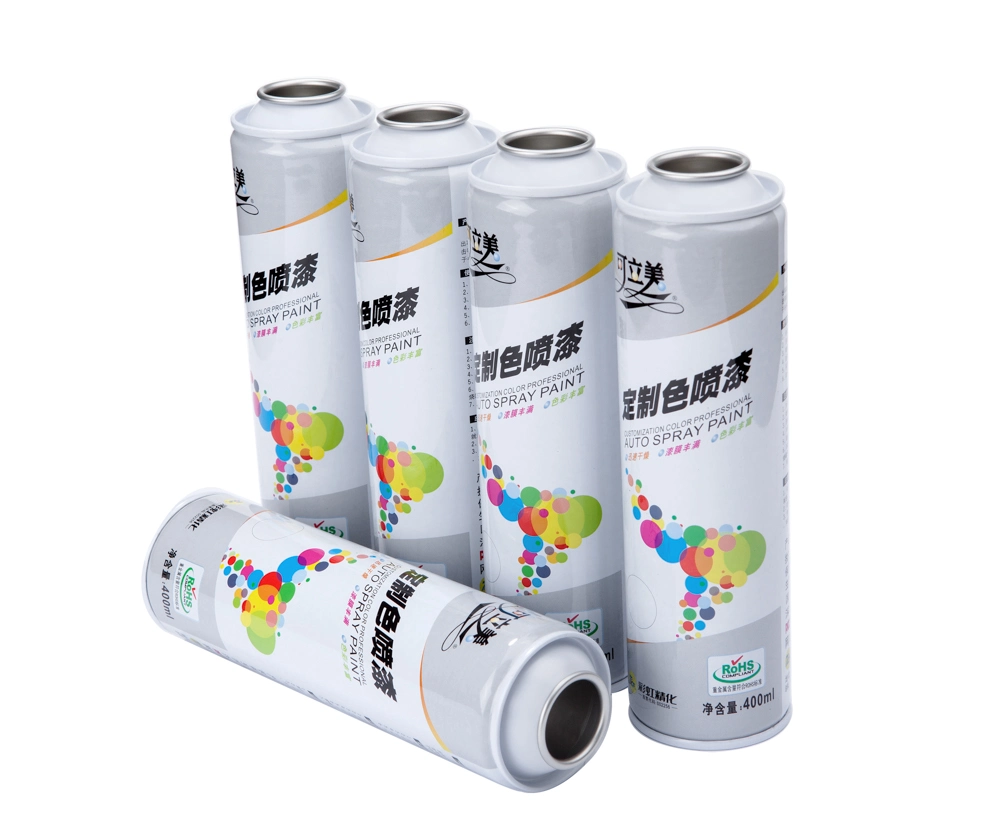 Exquisito de los aerosoles de hojalata Envases para Cosmética Bloqueador Solar Spray hidratante