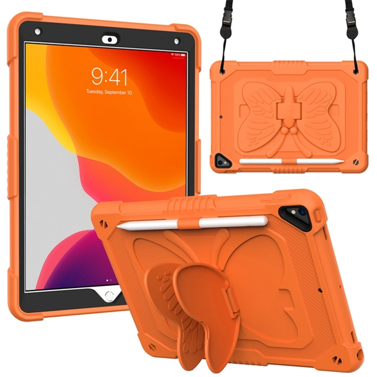 Nouveau Butterfly béquille Heavy Duty cas robuste résistant aux chocs pour l'iPad 4 de l'Air 10,9 pouces iPad Pro 11 pouces 2020 2020 2018