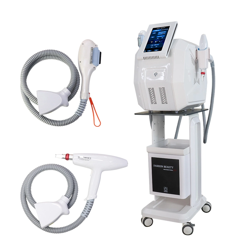 Máquina multifunções 3in1 e-Light IPL ND YAG produto de remoção de pêlos Laser Para remoção da sobrancelha do tatuagem