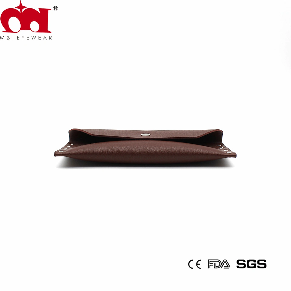 Pure Color Wholesale/Supplier High quality/High cost performance  PU Soft Pouch Reading Glasses Case