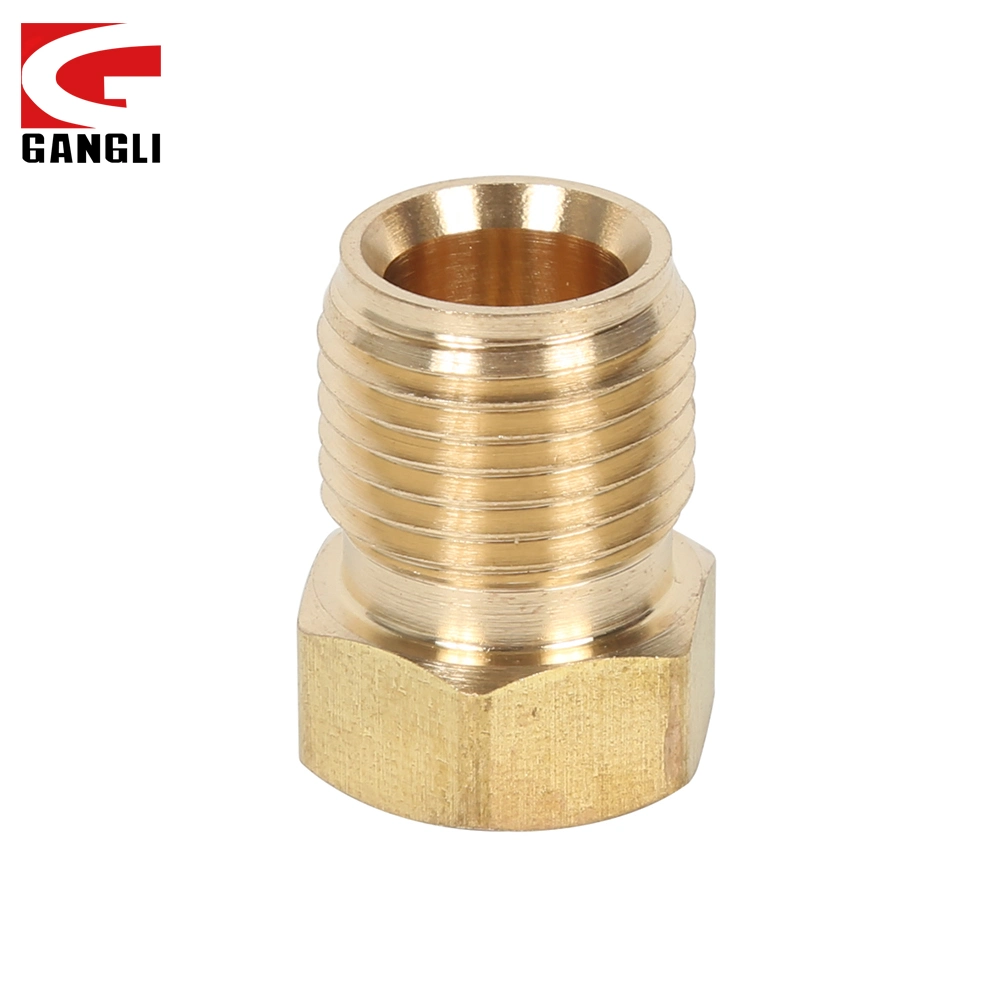 for Wholesale China Gangli Factory Brass Parts Pipe Joint for HVAC System