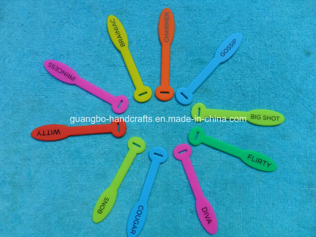 Bar Silicone Clip Drink Identifiers Holder