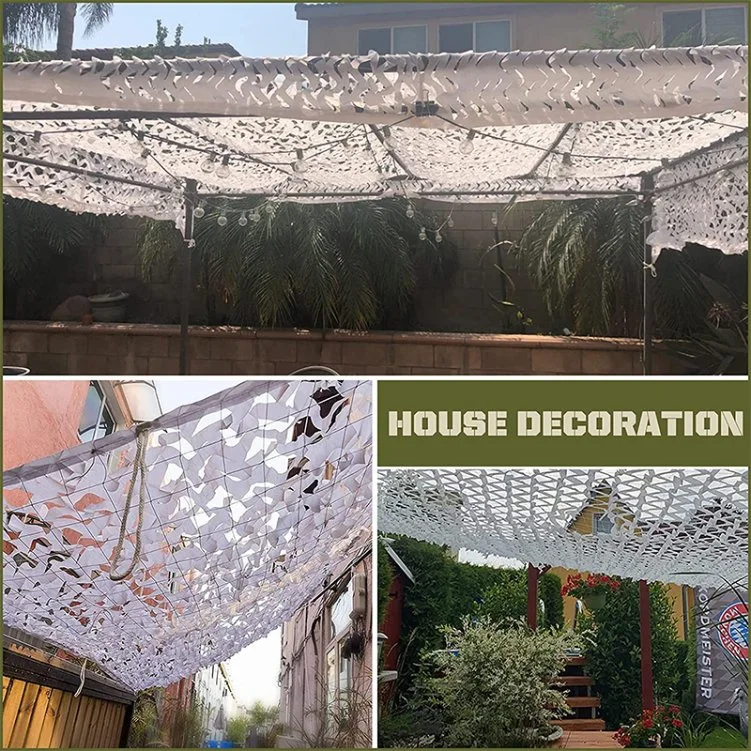 Sun Shade Military Style Snow White Waterproof Shadow Sail Net