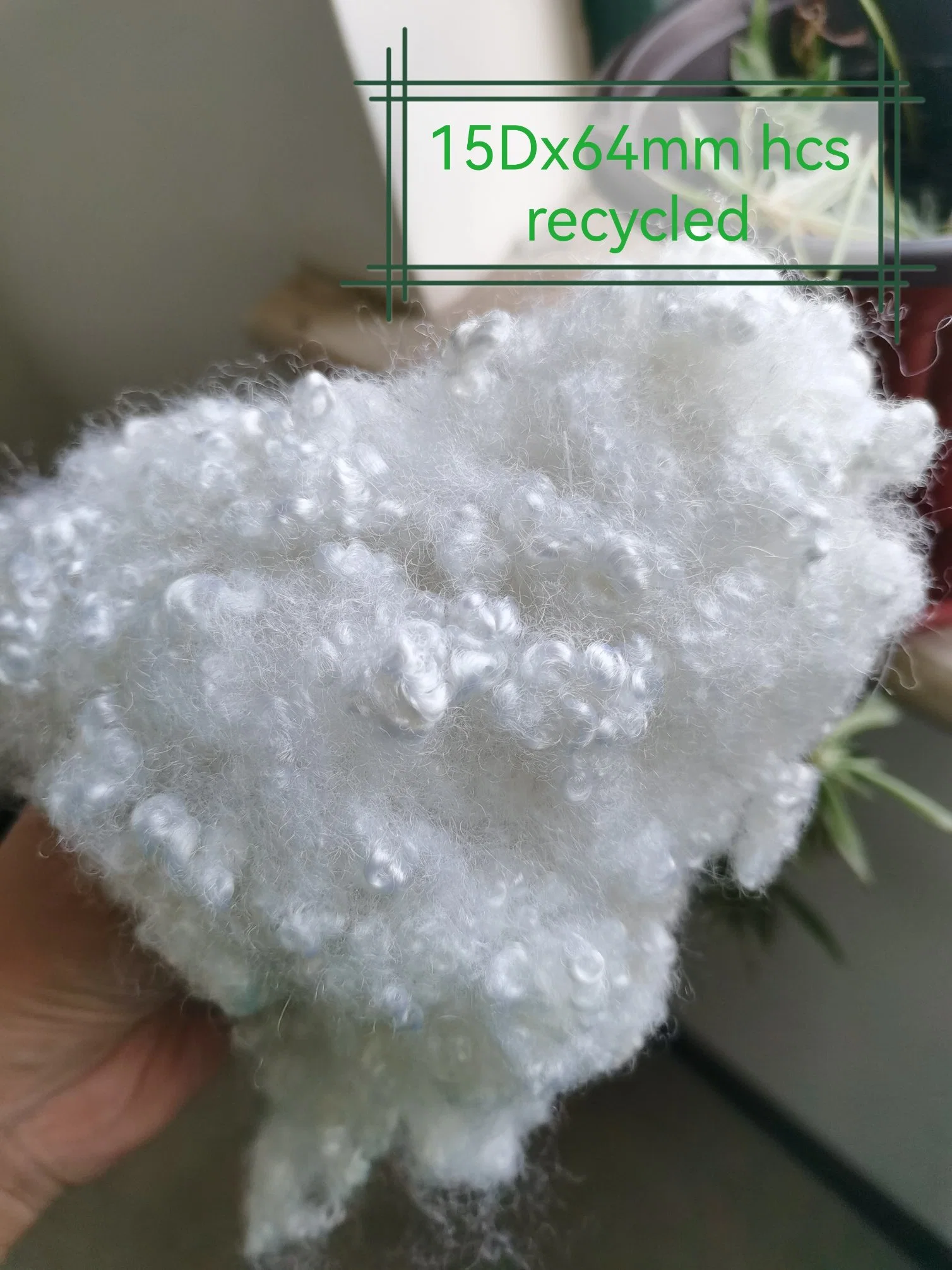 Poly Fill Polyester-Faser für Teddybären-recycelte Polyester-Faser