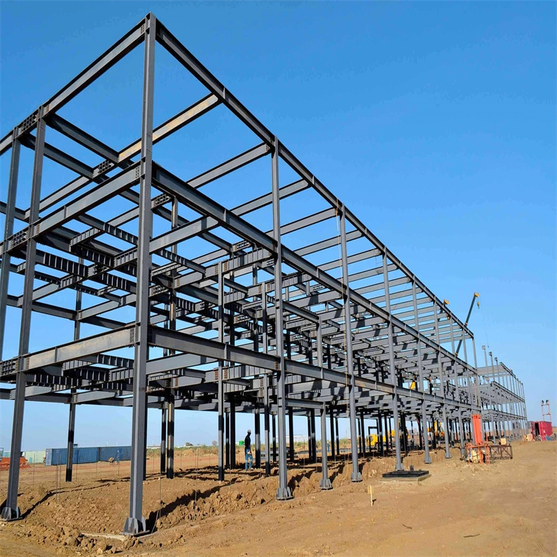 Frame Light Metal Building Prefabricated Industrial Steel Structure Warehouse