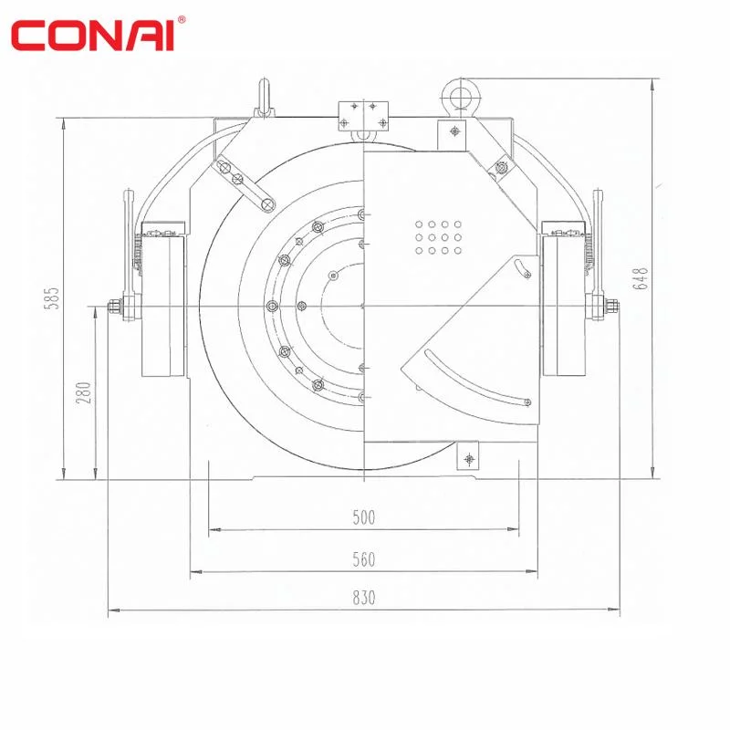 Traction System Elevator Lift Motor Elevator Lift Motor