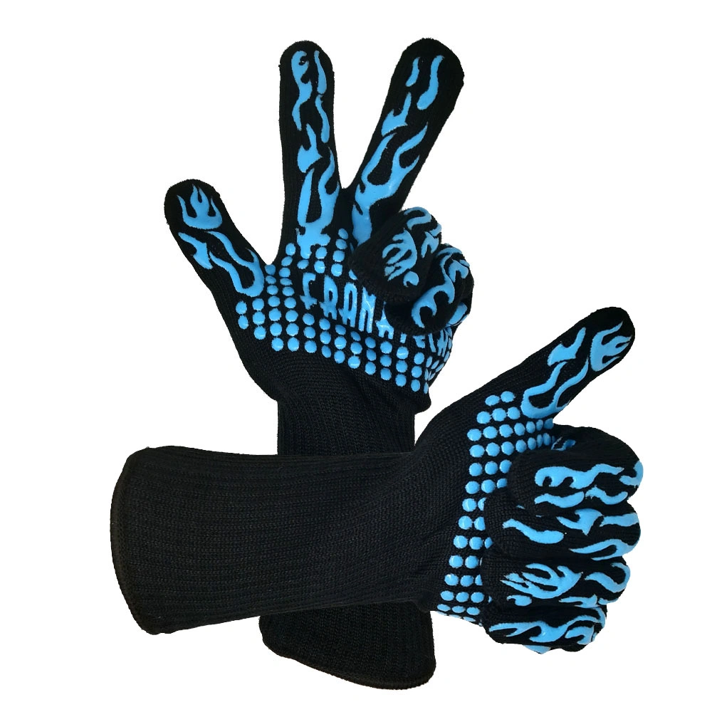 Customized Aramid Barbecue Handschuhe Grill BBQ Glove for Cooking Baking