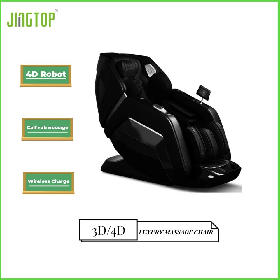 Hot Sale Electric Kneading 4D Zero Gravity Heated Full Body Massage Chair