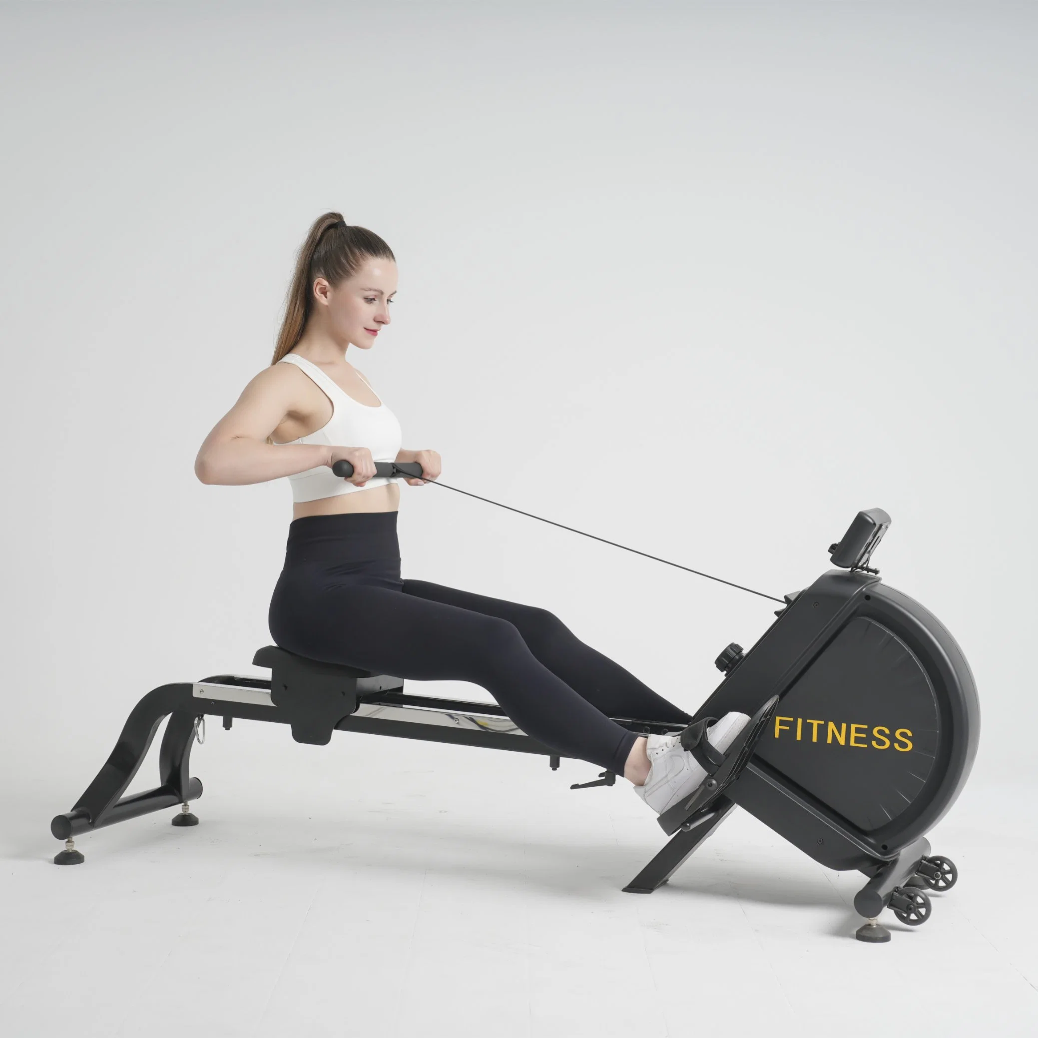 New Design Gyming Machine Indoor Professional Fitness Rower Foldable Magnetic Rowing Machine