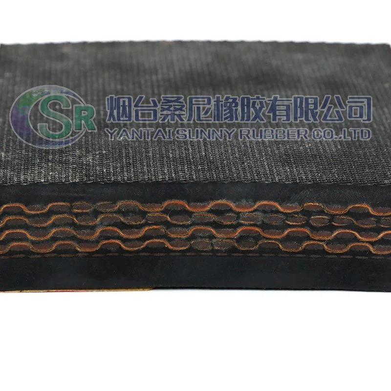Cinta transportadora de caucho personalizada utilizada en Coais/Minería/Puerto/Metalurgia/Energía/Química