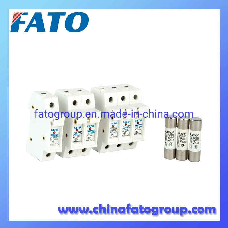 China Professional Manufacturer 32A 63A 125A Fuse Holder for Cylindrical Fuse Link