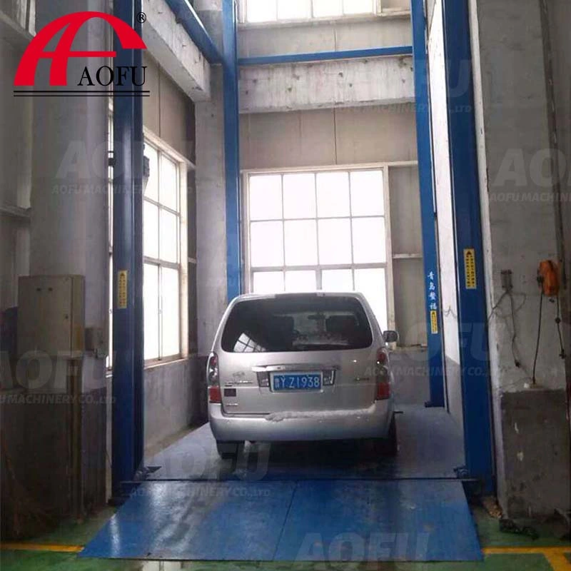 Vertical Customized Lifting Hydraulic Car Parking Platform