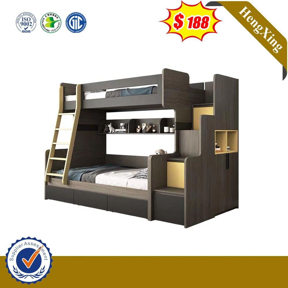 Children Bedroom Furniture Sets Multifunction Baby Mediterranean Style Modern Wooden Bunk Bed