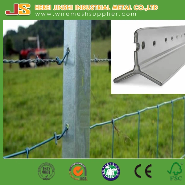 New Zealand Steel Field Fence Y Post Black Bitumen Star Pickets