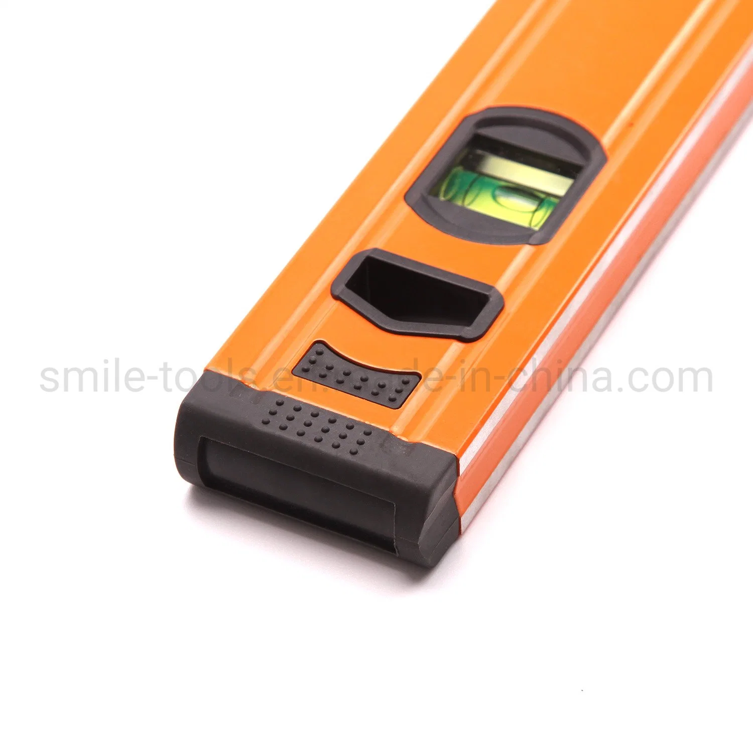 Aluminum Alloy Spirit Level 400mm Bubble Ruler High Precision with Overhead Viewing Slot