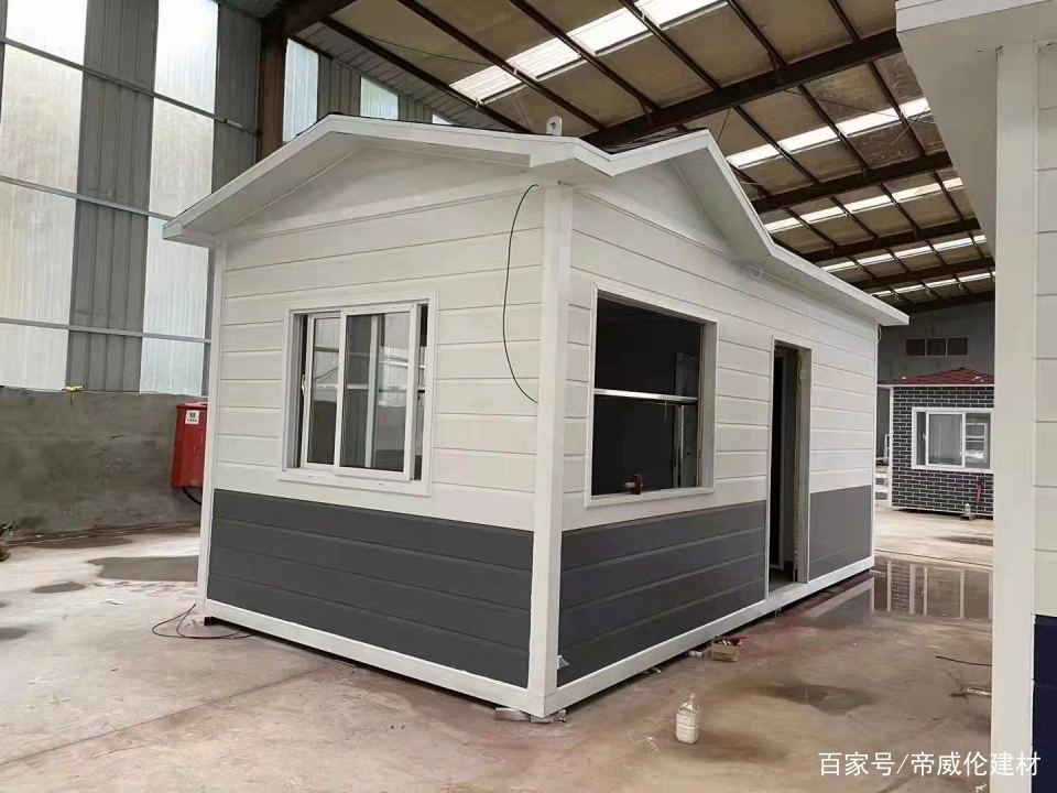 Rock Wool Sandwich Panel Enclosure Materials for Mobile Houses in Prefabricated Houses