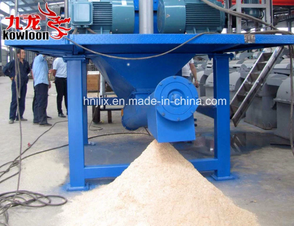 Waste Wood Processed Into Dust Wood Dust Power Making Machine