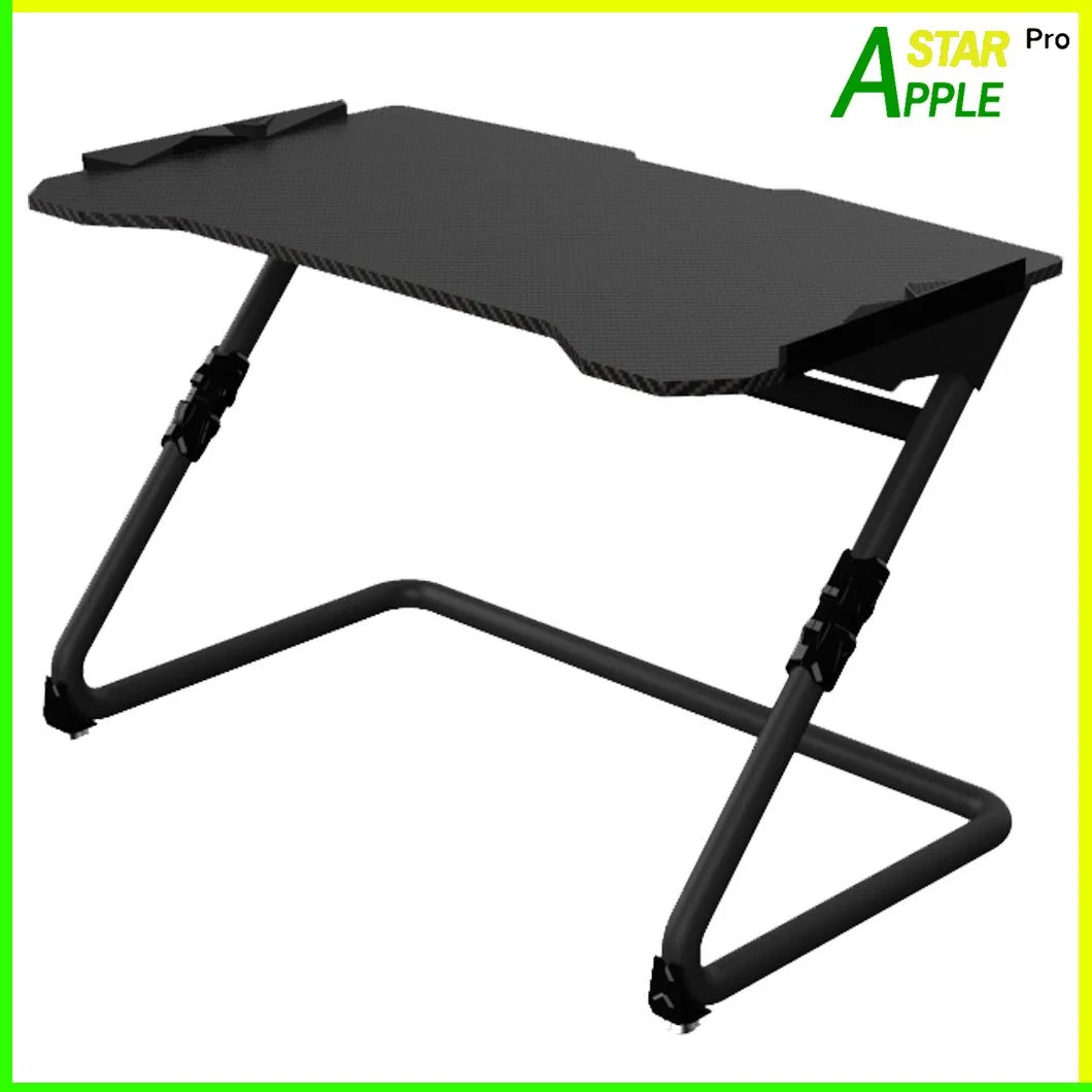 R New Product as-A2900 Fashion Computer Game Conference Plastic Modern Wooden Table Salon Leather Folding Office Beauty Gaming Bedroom Living Room Furniture