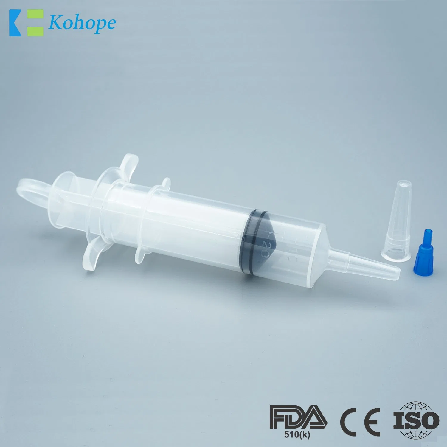 High Reputation Sterile Universal Single Use 20ml Transparent Irrigation Syringe