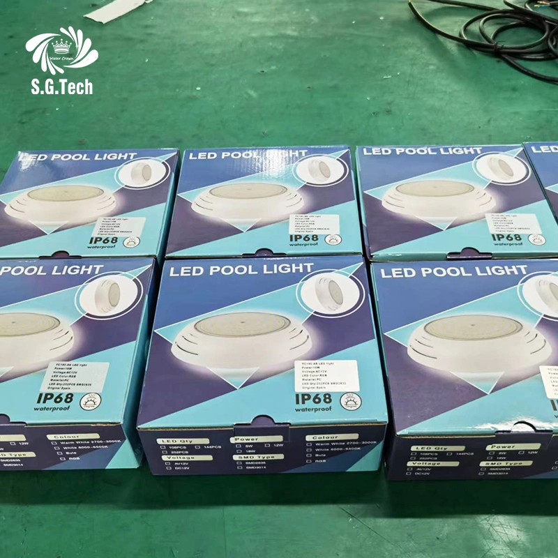 Wholesale/Supplier Price Waterproof Light ABS UV Glass IP68 Pool Light