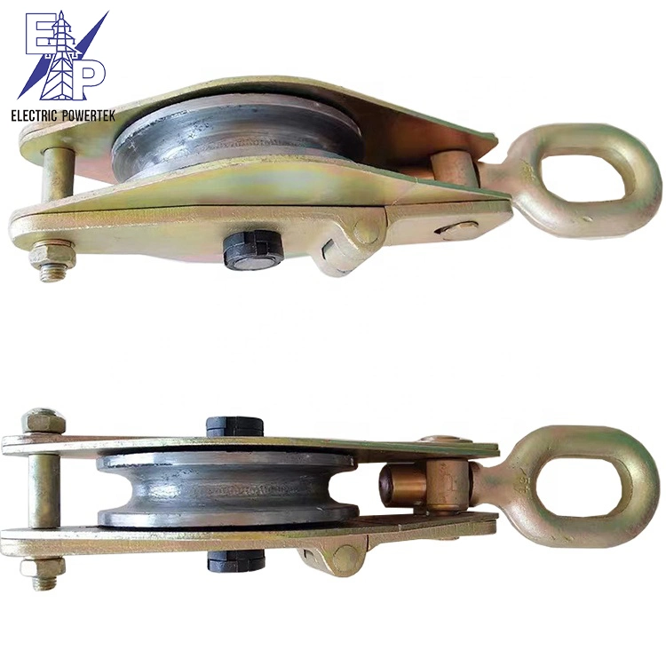 Aerial Cable Pulling Rollers Cable Pulley for Telecommunication Cable Laying Construction