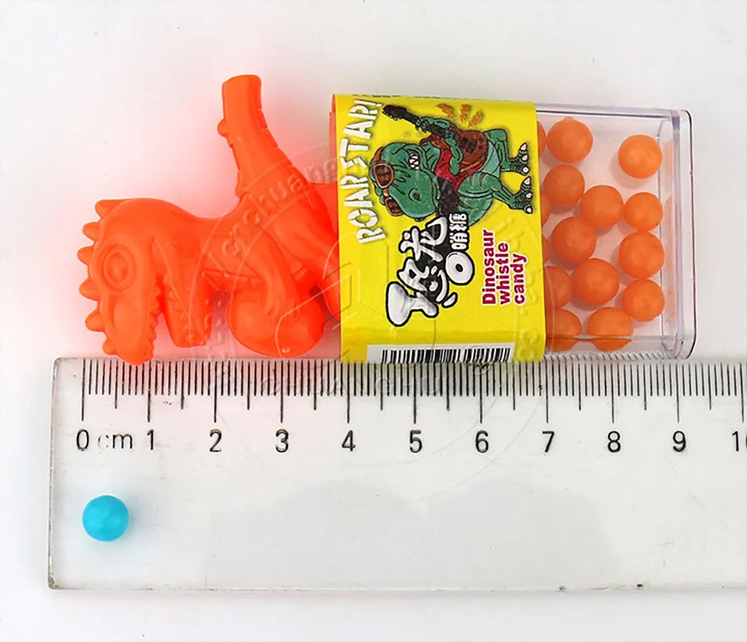 Caja de silbato de motocicleta Candy Toy con chicking Mini Bubble Gums