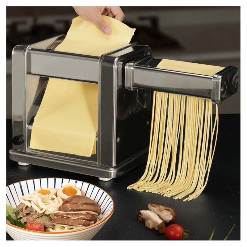 Shule Nouveau Machine à pâtes électrique de qualité supérieure et durable pour la maison pour faire des pâtes italiennes fraîches à la maison