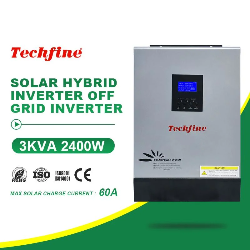 محول طاقة Techfine Energy Saving بقدرة 5000 فولت بقدرة 24 فولت لطاقة الشمس النظام