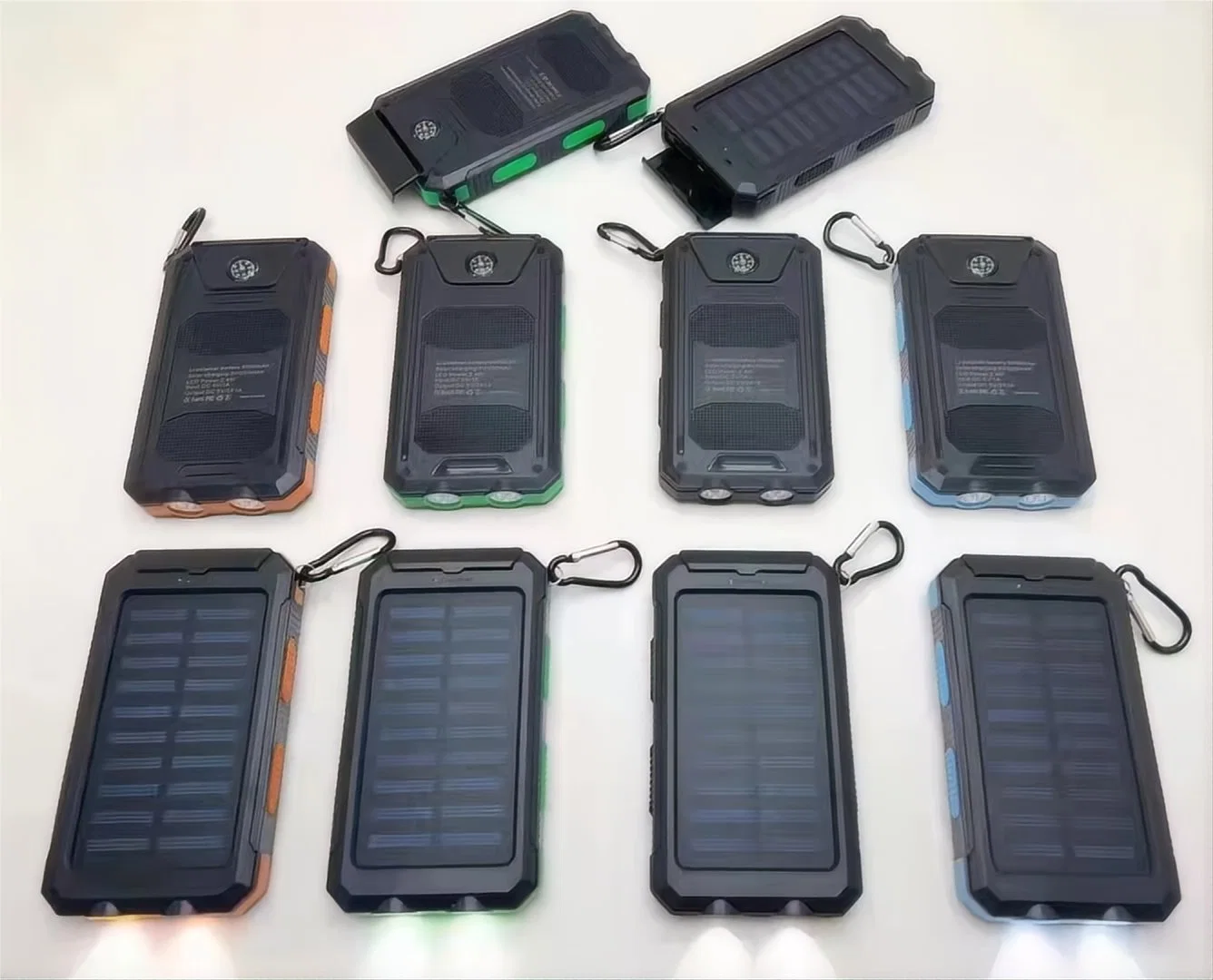 Compass Dual LED Lights Solar Power Bank Parameters Can Be Customized