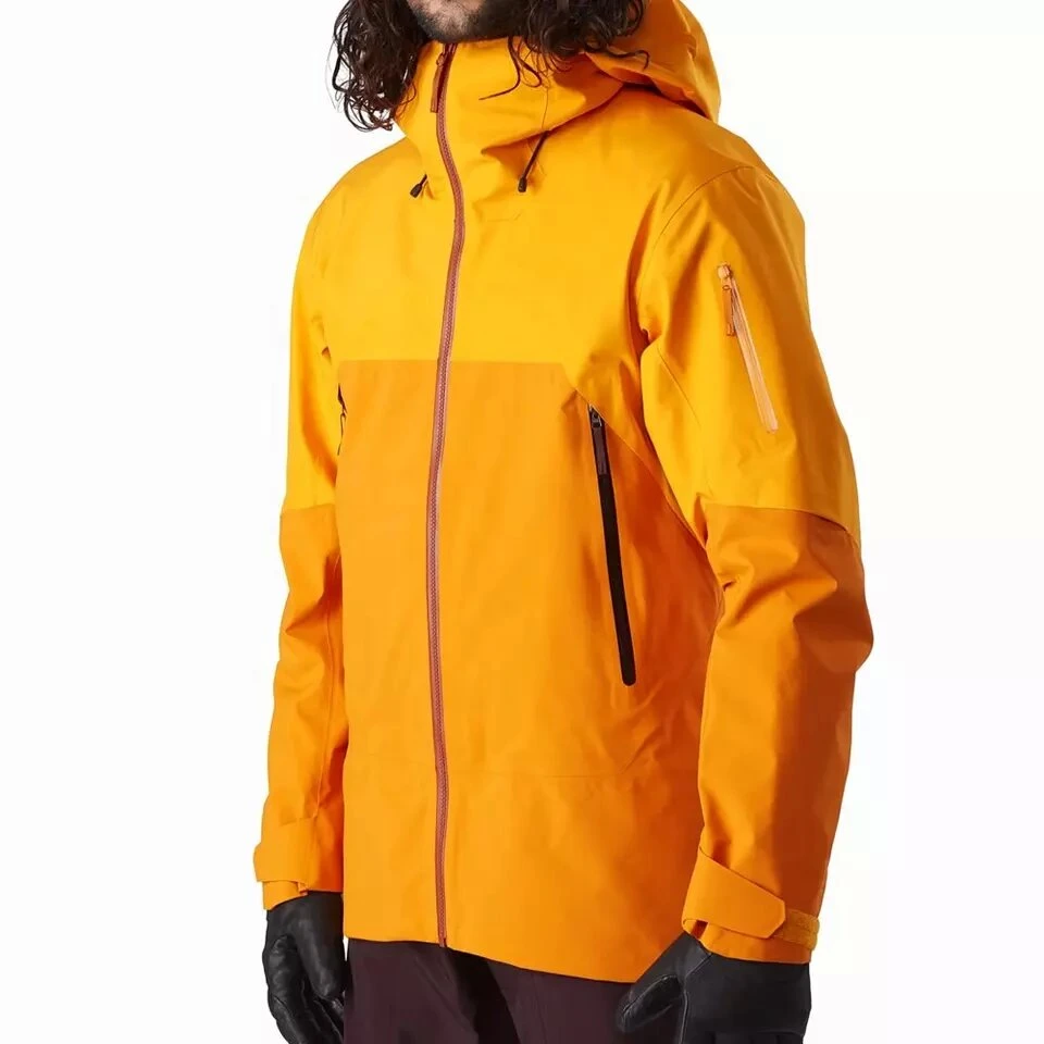 Custom Winter Skiing Gear Men's Snow Jacket 20000mm Waterproof /Breathable Ski Jackets